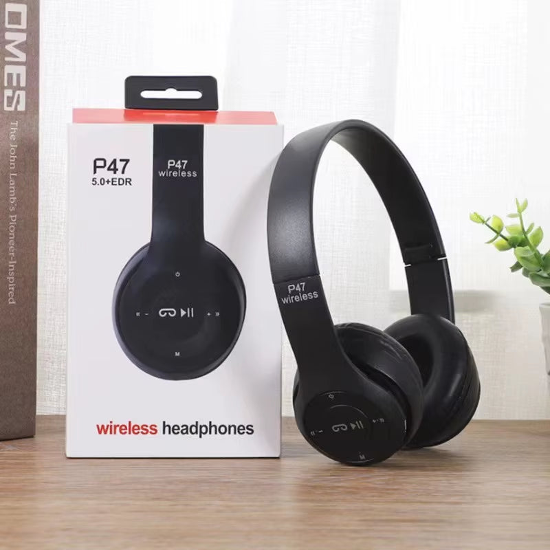 P47 TWS Stereo Headphone with Mic (compatible Android and IOS)