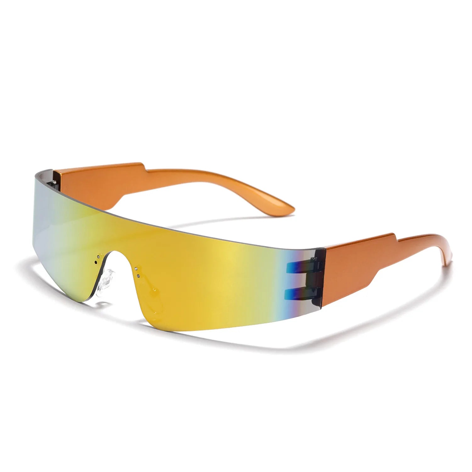 Super Chic Aesthetic Rimless Punk Multicolor/Multigender UV400 Sun Glasses