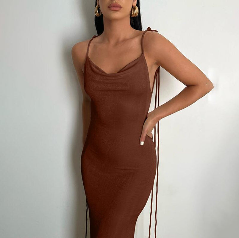 Super Chic Aesthetic Hip Dress
