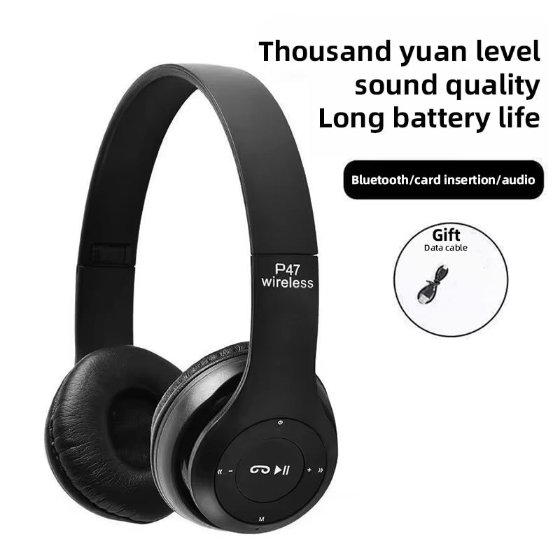 P47 TWS Stereo Headphone with Mic (compatible Android and IOS)