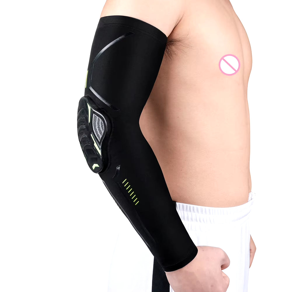 Sports Arm Guard Crashproof Compression Sleeves Elbow Protective Pad (for Running, Fishing, Cycling)